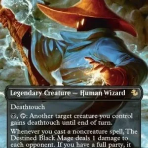 Magic: The Gathering The Destined Black Mage