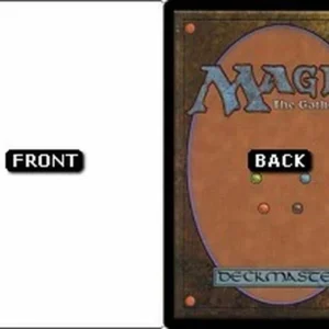 Magic: The Gathering White Filler Card