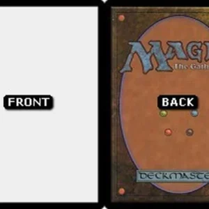 Magic: The Gathering Black Border Filler Card