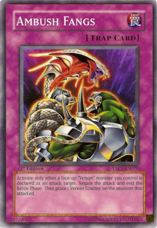 Yu-Gi-Oh! TAEV Ambush Fangs