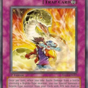 Yu-Gi-Oh! TAEV Damage = Reptile
