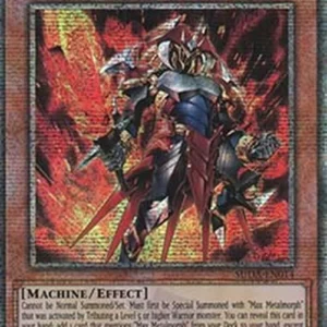Yu-Gi-Oh! SUDA Metalflame Swordsman (V.2 - Quarter Century Secret Rare)