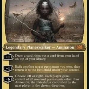 Magic: The Gathering Aminatou, the Fateshifter