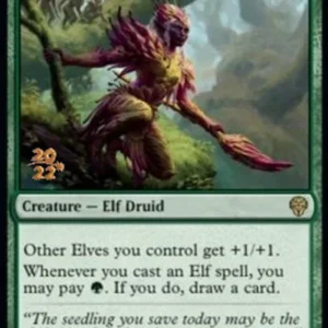 Magic: The Gathering Leaf-Crowned Visionary (V.1)