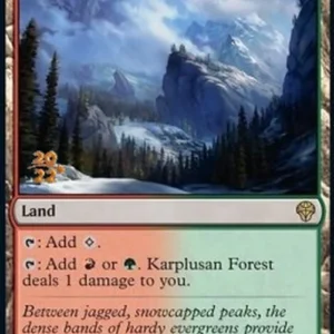 Magic: The Gathering Karplusan Forest (V.1)