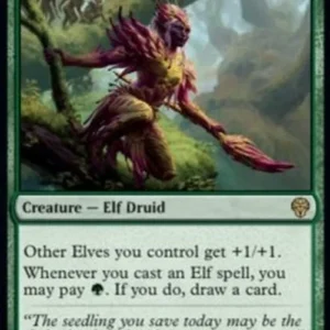 Magic: The Gathering Leaf-Crowned Visionary