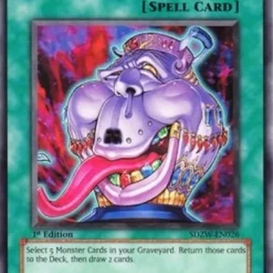 Yu-Gi-Oh! SDZW Pot of Avarice