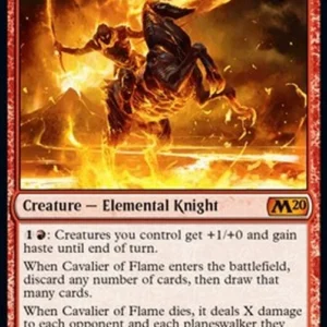 Magic: The Gathering Cavalier of Flame