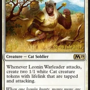 Magic: The Gathering Leonin Warleader