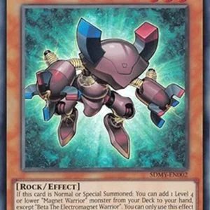 Yu-Gi-Oh! SDMY Beta The Electromagnet Warrior