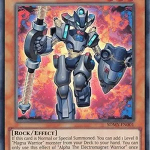 Yu-Gi-Oh! SDMY Alpha The Electromagnet Warrior