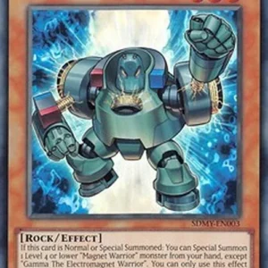 Yu-Gi-Oh! SDMY Gamma The Electromagnet Warrior