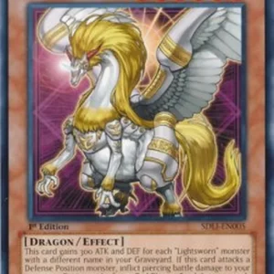 Yu-Gi-Oh! SDLI Gragonith, Lightsworn Dragon