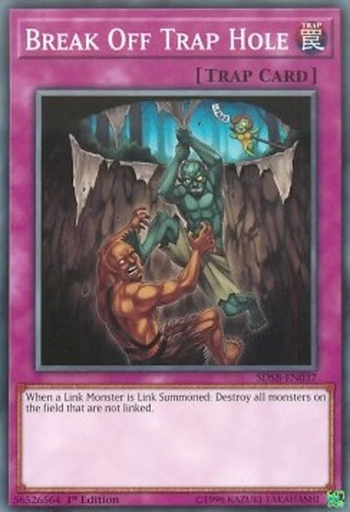 Yu-Gi-Oh! SDSB Break Off Trap Hole