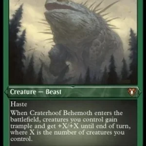Magic: The Gathering Craterhoof Behemoth