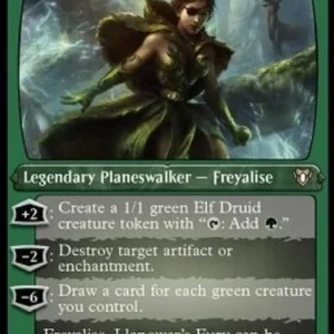 Magic: The Gathering Freyalise, Llanowar's Fury