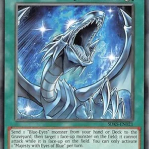 Yu-Gi-Oh! SDKS Majesty with Eyes of Blue