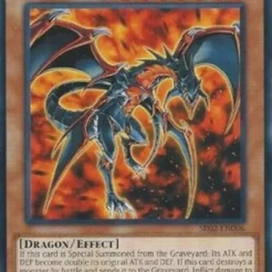 Yu-Gi-Oh! SR02 Darkblaze Dragon