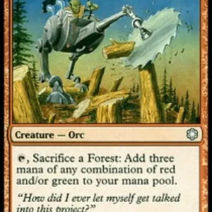 Magic: The Gathering Orcish Lumberjack