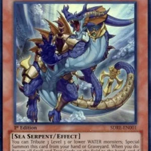 Yu-Gi-Oh! SDRE Poseidra, the Atlantean Dragon (V.1 - Ultra Rare)