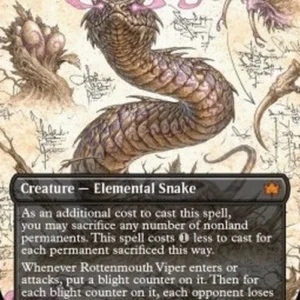 Magic: The Gathering Rottenmouth Viper