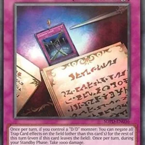 Yu-Gi-Oh! SDPD Dark Contract with Errors