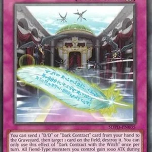 Yu-Gi-Oh! SDPD Dark Contract with the Witch