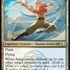 Magic: The Gathering Aang, Swift Savior // Aang and La, Ocean's Fury