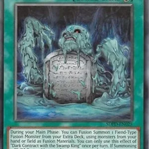 Yu-Gi-Oh! SDPD Dark Contract with the Swamp King
