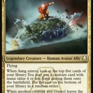 Magic: The Gathering Aang, at the Crossroads // Aang, Destined Savior
