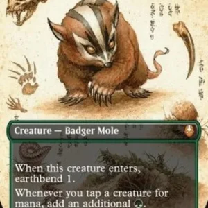 Magic: The Gathering Badgermole Cub