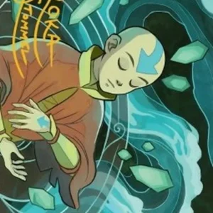 Magic: The Gathering Art Series: Aang, at the Crossroads (V.2)