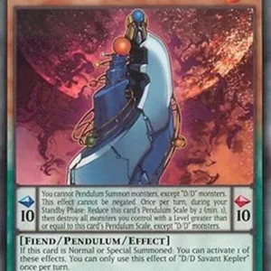Yu-Gi-Oh! SDPD D/D Savant Kepler