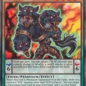 Yu-Gi-Oh! SDPD D/D Cerberus