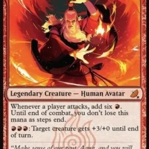 Magic: The Gathering Avatar Roku, Firebender (V.1)