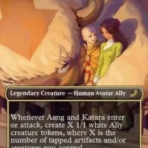 Magic: The Gathering Aang and Katara