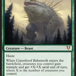 Magic: The Gathering Craterhoof Behemoth