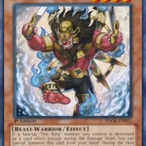 Yu-Gi-Oh! SDOK Fire King Avatar Barong