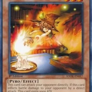 Yu-Gi-Oh! SDOK Raging Flame Sprite