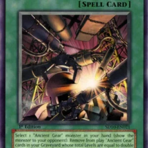 Yu-Gi-Oh! SD10 Ancient Gear Factory