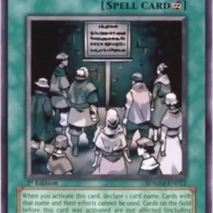 Yu-Gi-Oh! SDMM Prohibition