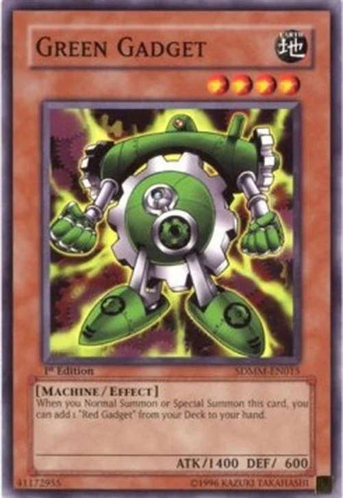 Yu-Gi-Oh! SDMM Green Gadget