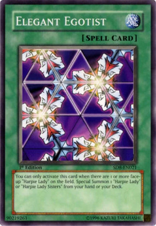 Yu-Gi-Oh! SD8 Elegant Egotist
