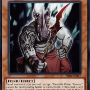 Yu-Gi-Oh! SR06 Fiendish Rhino Warrior