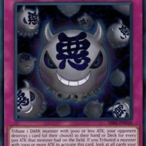 Yu-Gi-Oh! SR06 Grinning Grave Virus