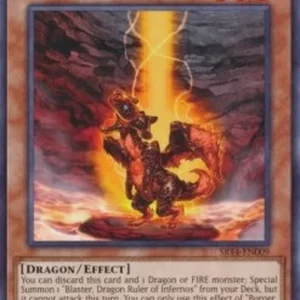 Yu-Gi-Oh! SR14 Burner, Dragon Ruler of Sparks