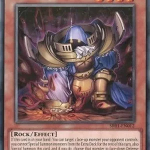 Yu-Gi-Oh! SR01 Landrobe the Rock Vassal