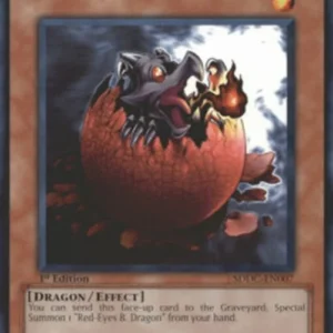 Yu-Gi-Oh! SDDC Black Dragon's Chick