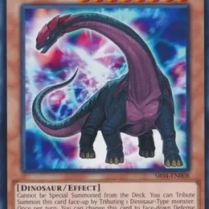 Yu-Gi-Oh! SR04 Sauropod Brachion
