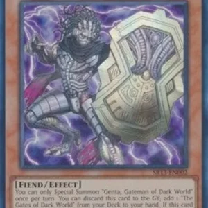 Yu-Gi-Oh! SR13 Genta, Gateman of Dark World